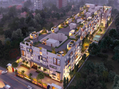 2, 3 BHK flats for sale in AECS Layout