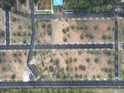 Plots for sale in SLV Sai Gardenia