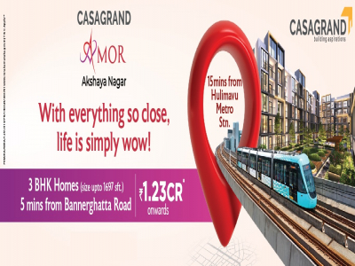 Flats for sale in Casagrand Amor