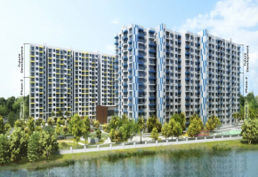 Flats for sale in Adarsh Lakefront